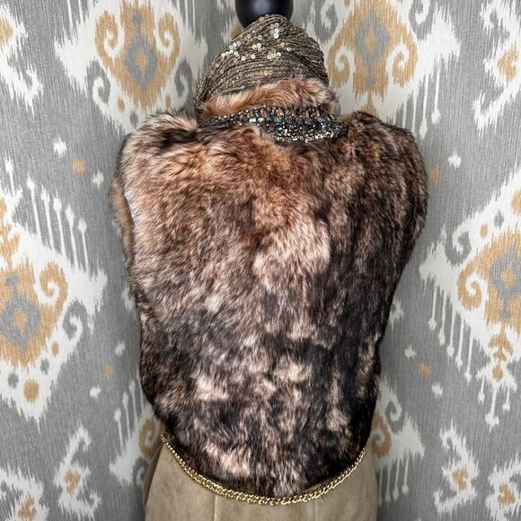 Ralph Lauren Collection * Fall ‘15? Lamb Shearling Embellished Vest - Picture 5 of 17